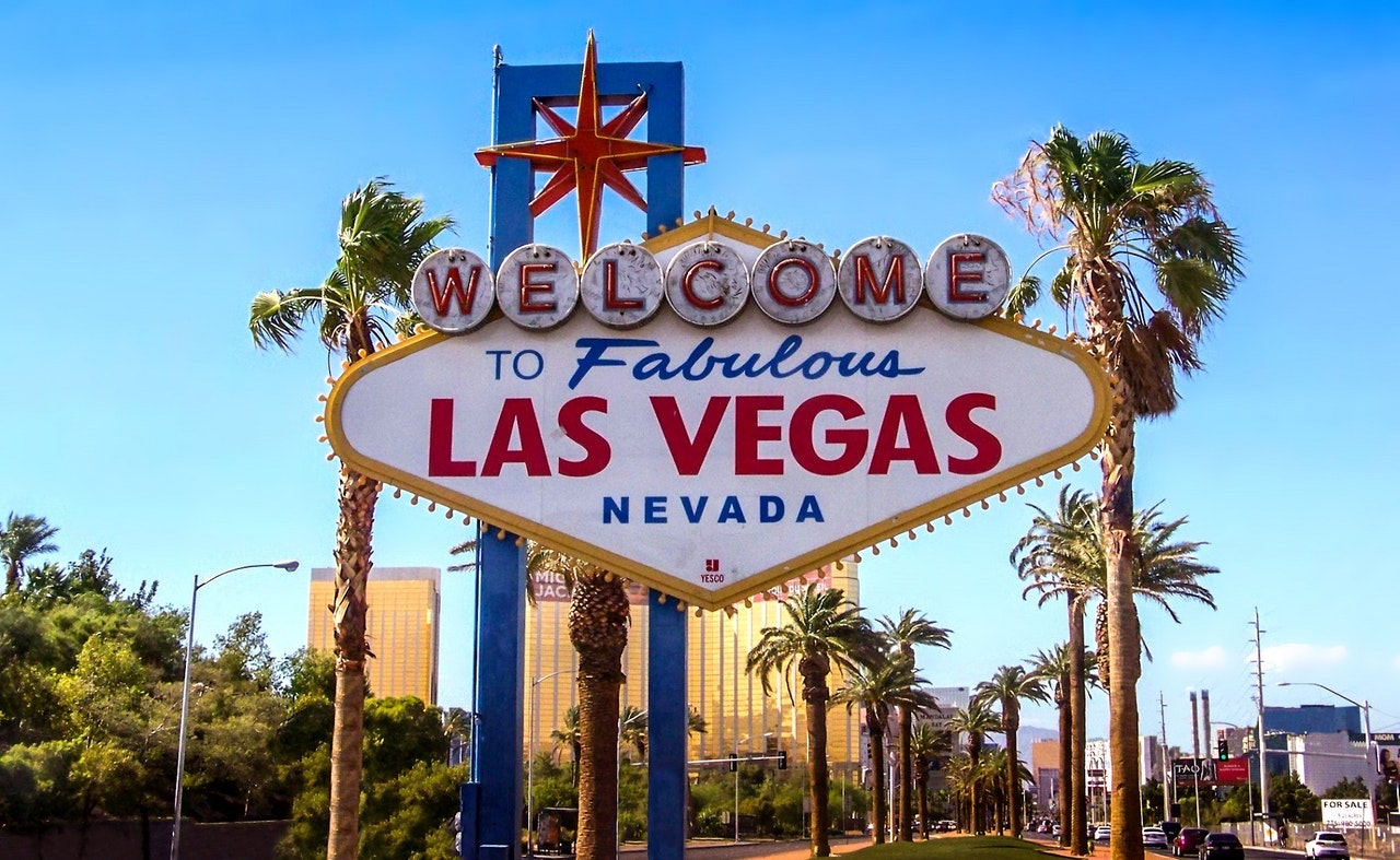 land mark Nevada sign